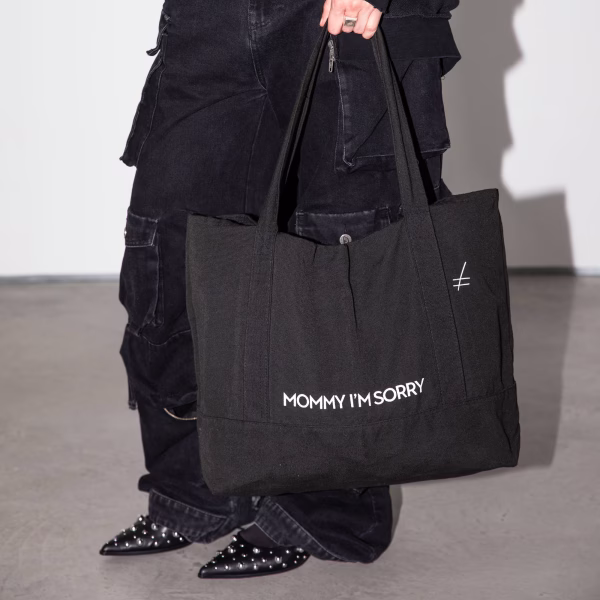 MOMMY I'M SORRY CULT CANVAS BAG – Bild 4